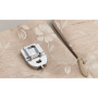 Semelle pour fermeture invisible