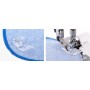 Transparenter Kurvenfuss