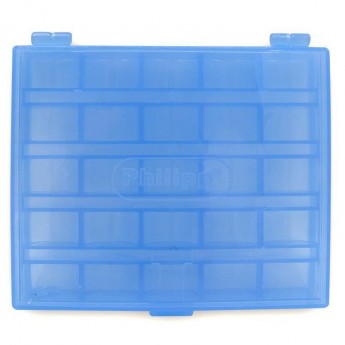 Boîte pour bobines bleu