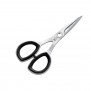Schere schwarz Ring Lock 18cm